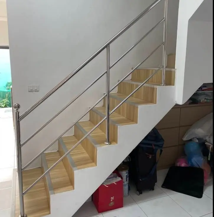 งานราวบันไดสเตนเลส นนทบุรี