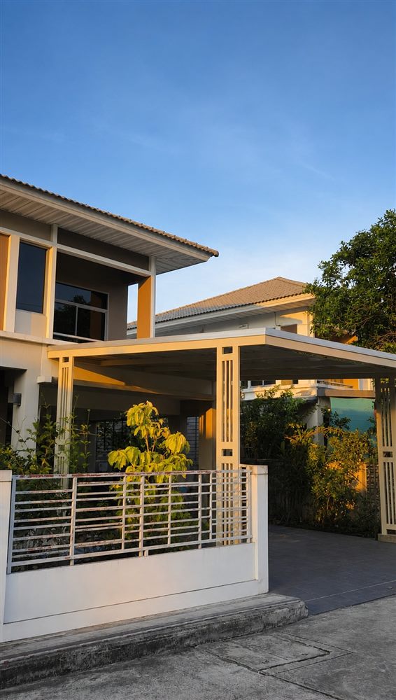 โรงจอดรถ 2 คัน หน้าบ้าน นนทบุรี